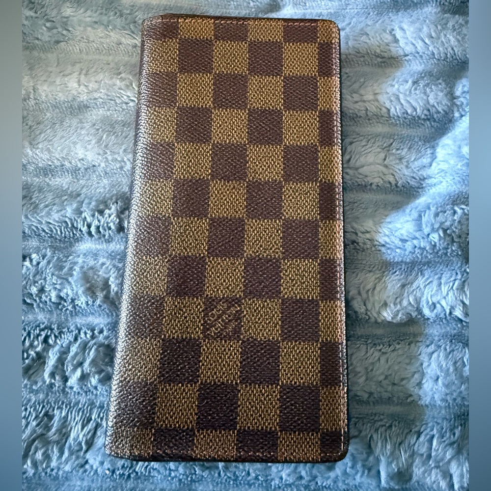 Louis Vuitton Damier Ebene Brazza Wallet